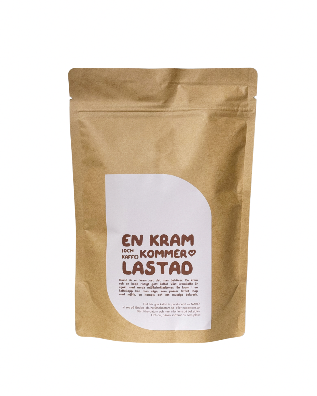 Nabo Kaffe En kram kommer lastad 250gr malet