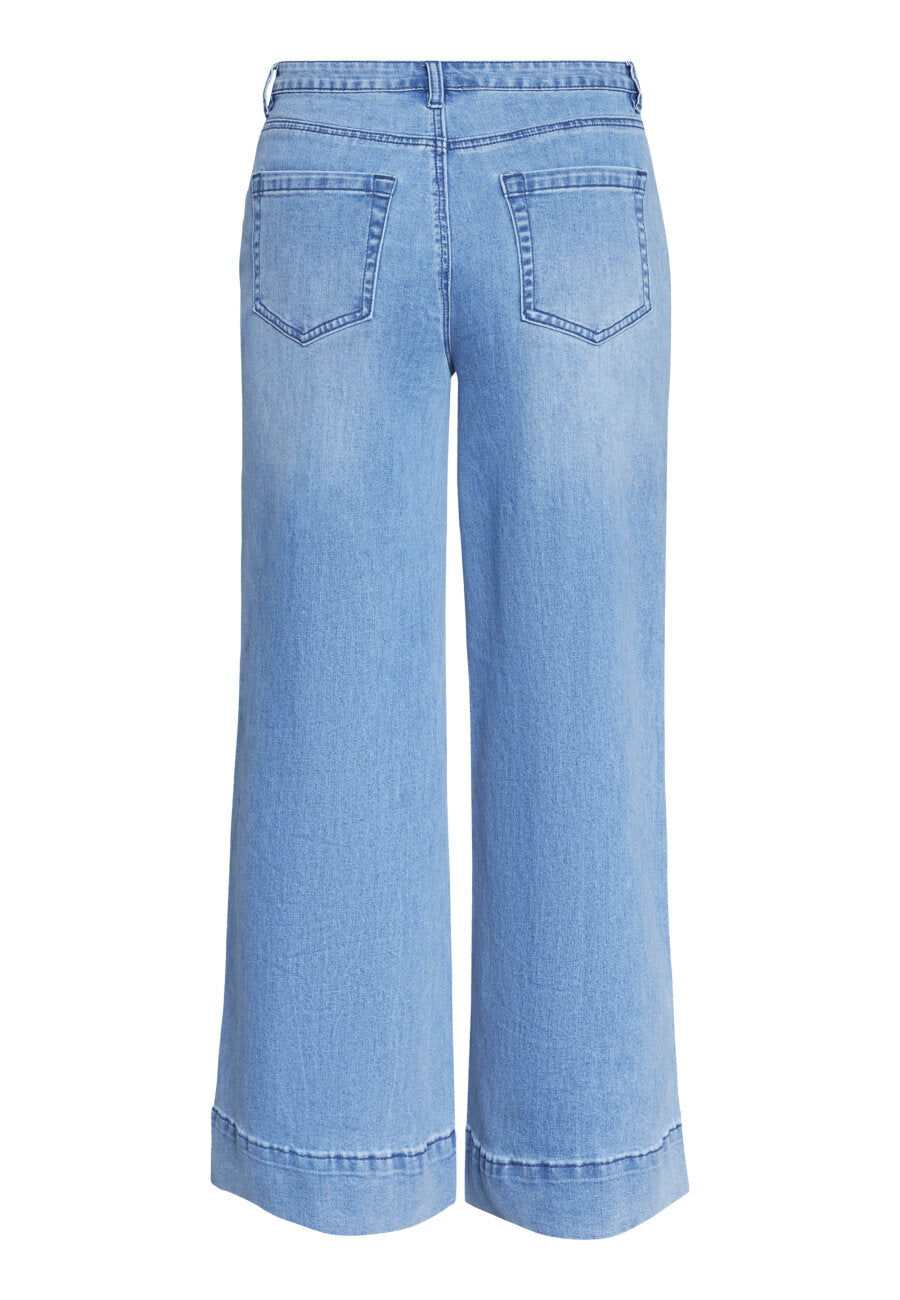 Sisters Point Jeans Feja Light Blue Wash