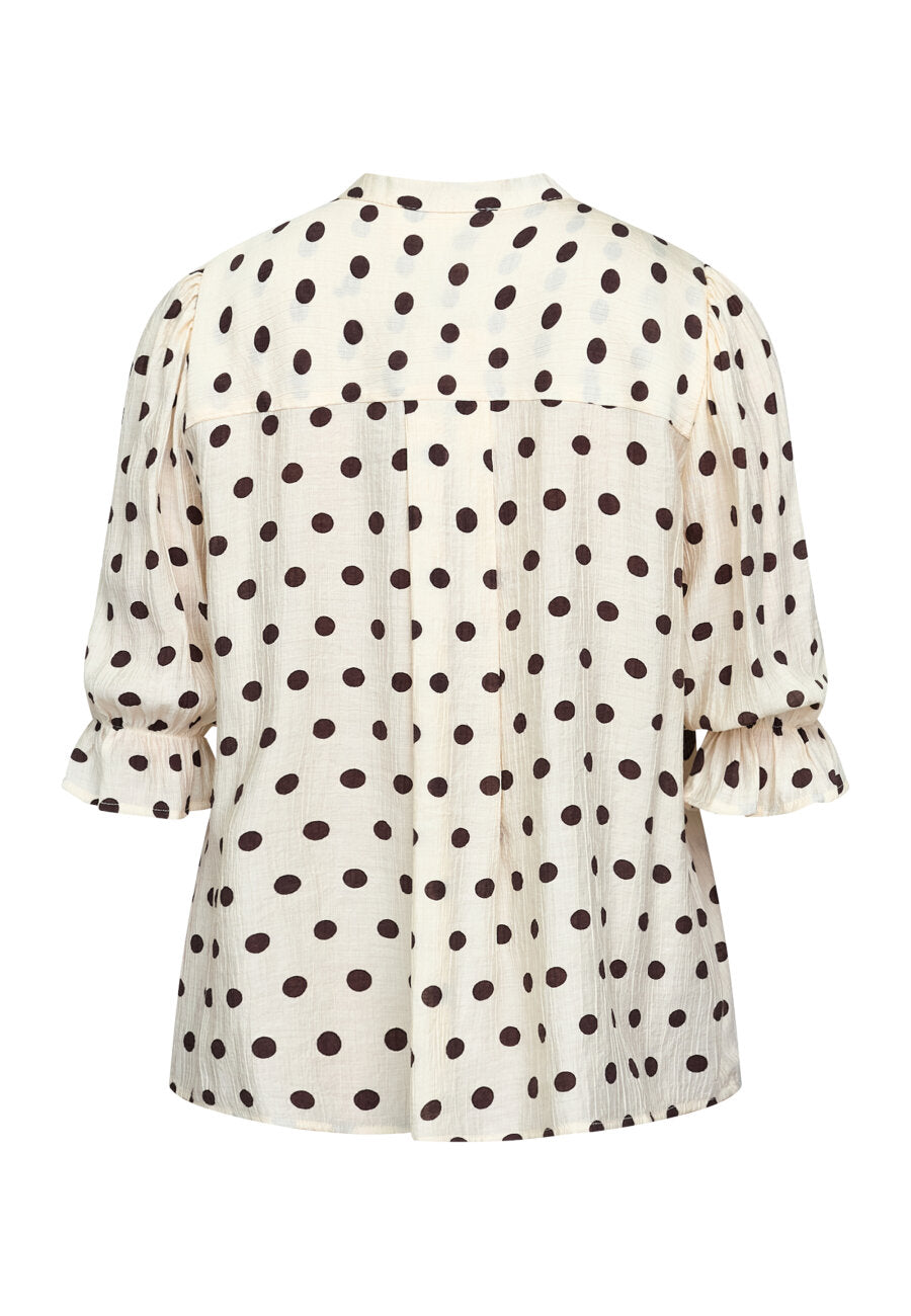 Sisters Point Venny Blus Polka dot
