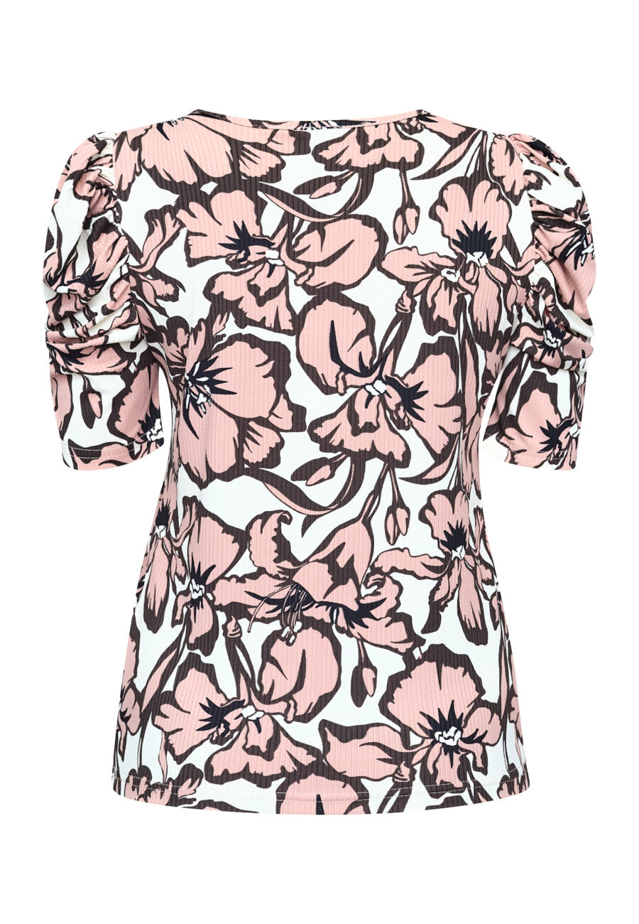 Sisters Point Vya T-shirt Mauve Flower