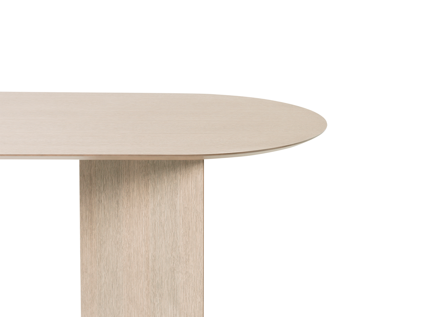 Ferm Living Mingle Bordsskiva Oval 220 cm - Naturlig Ek