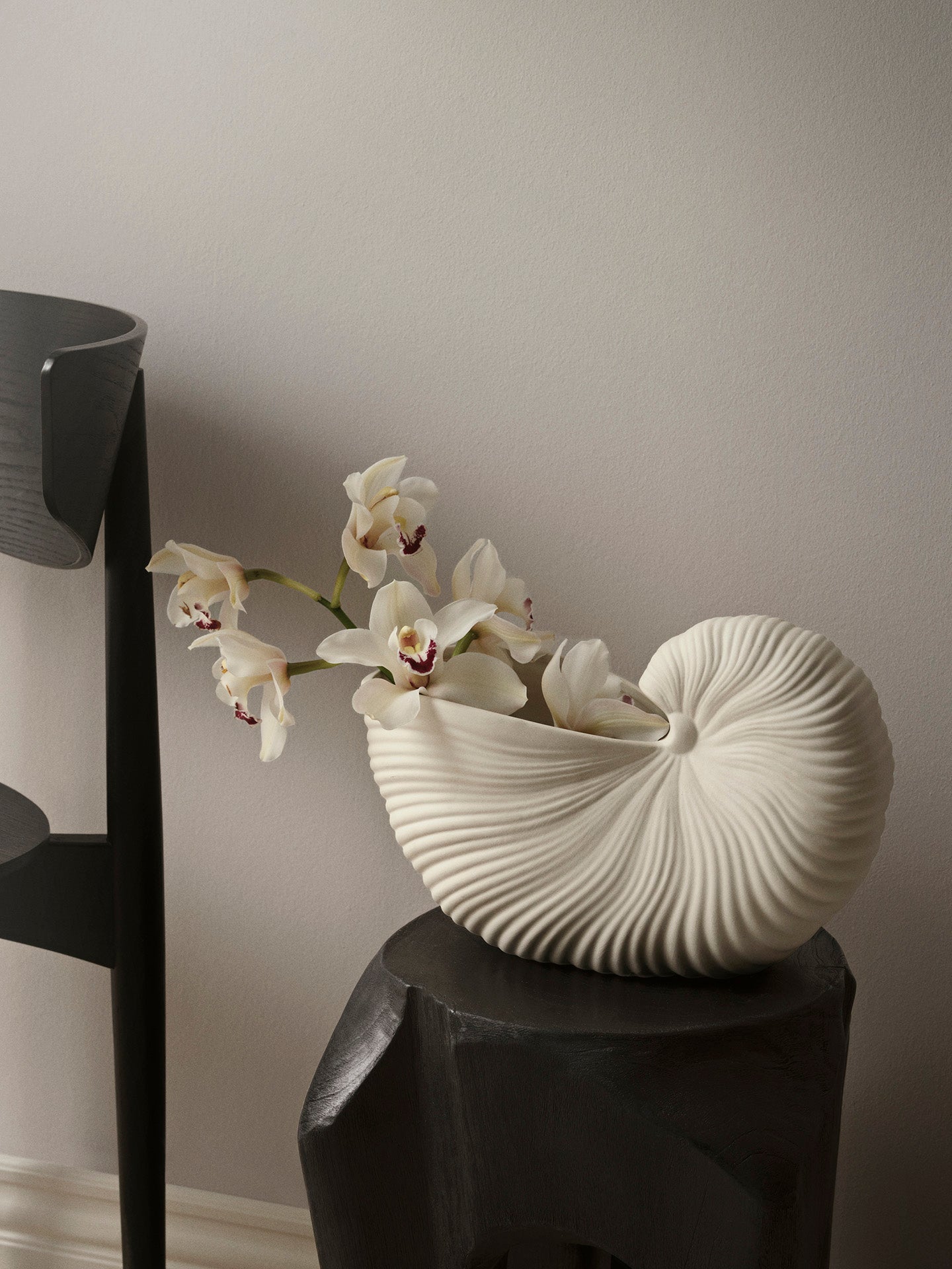 Ferm Living Shell Pot- Off-White