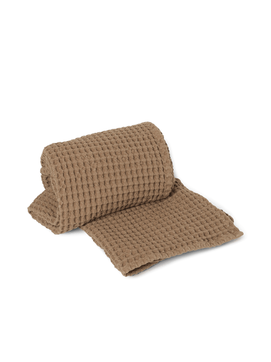 Ferm Living Organic Badhandduk - Tan
