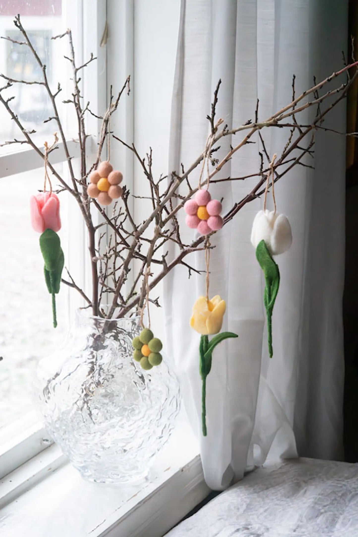 Alot Ull Blommor Mix