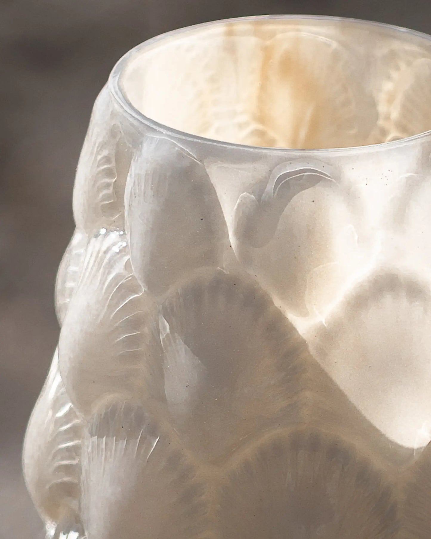 Alot Vas Snäcka Beige