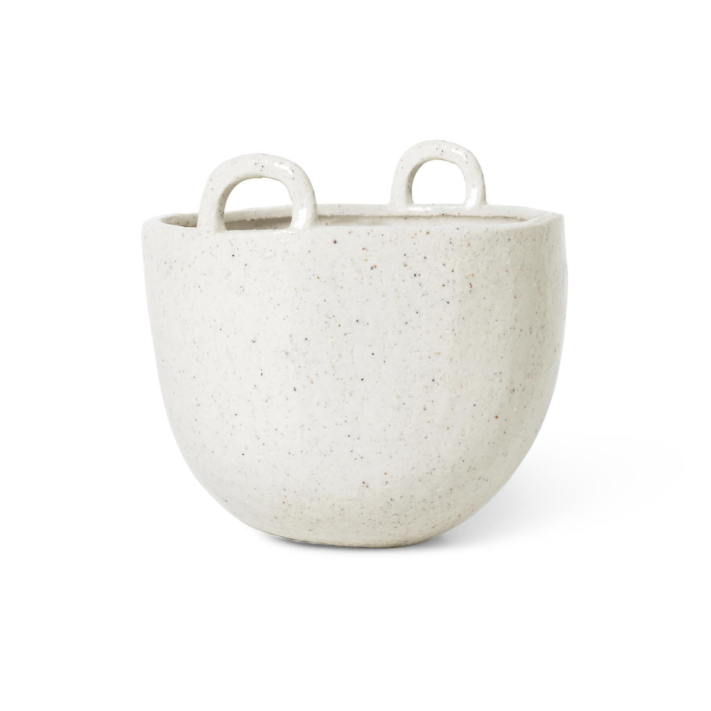 Ferm Living Speckle Pot - Off-white