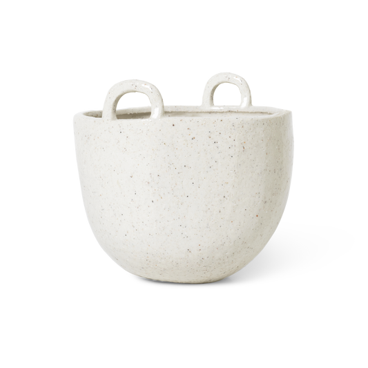 Ferm Living Speckle Pot - Off-white