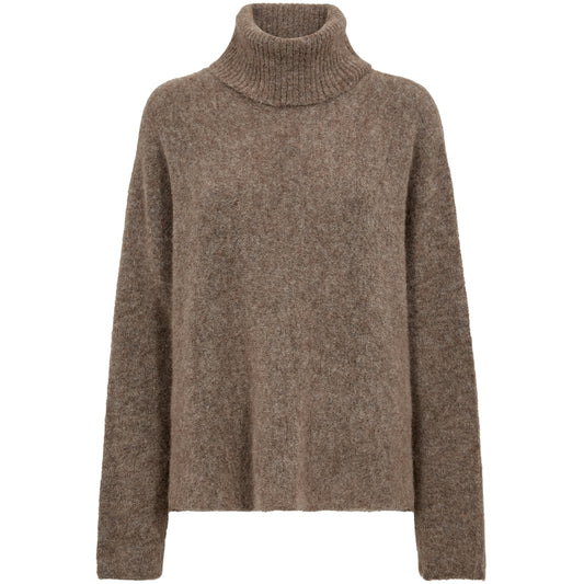 Gossia Noomi Stickad Tröja Beige