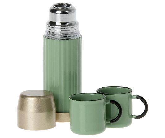 Maileg Thermos and cups Mint