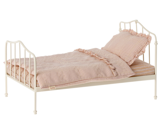 Maileg Miniature Bed, Mini - Purple