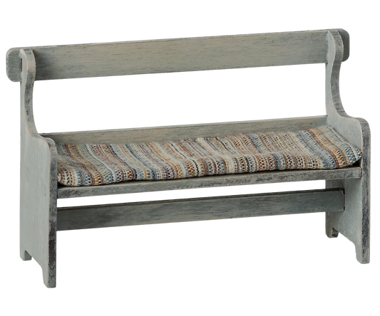 Maileg Bench, Mouse - Vintage Off-white
