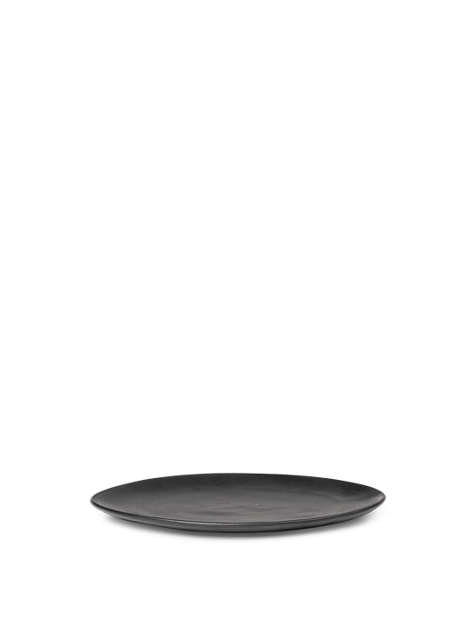 Ferm Living Flow Plate - Medium - Black