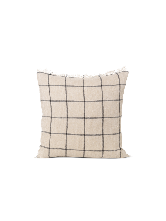 Ferm Living Calm Cushion - Camel / Black
