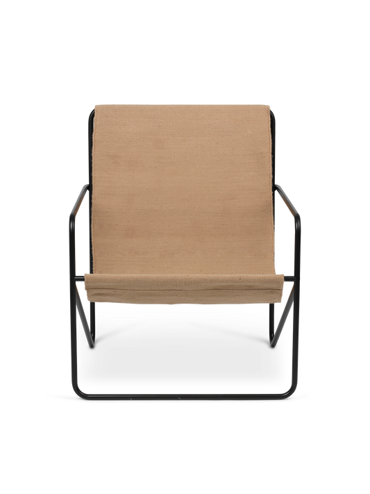 Ferm Living Desert Lounge Chair - Black/Sand
