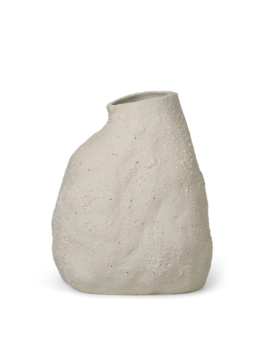 Ferm Living Vulca Vase - Medium - Off-white