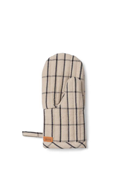 Ferm Living Hale Ugnsvante - Sand/Svart