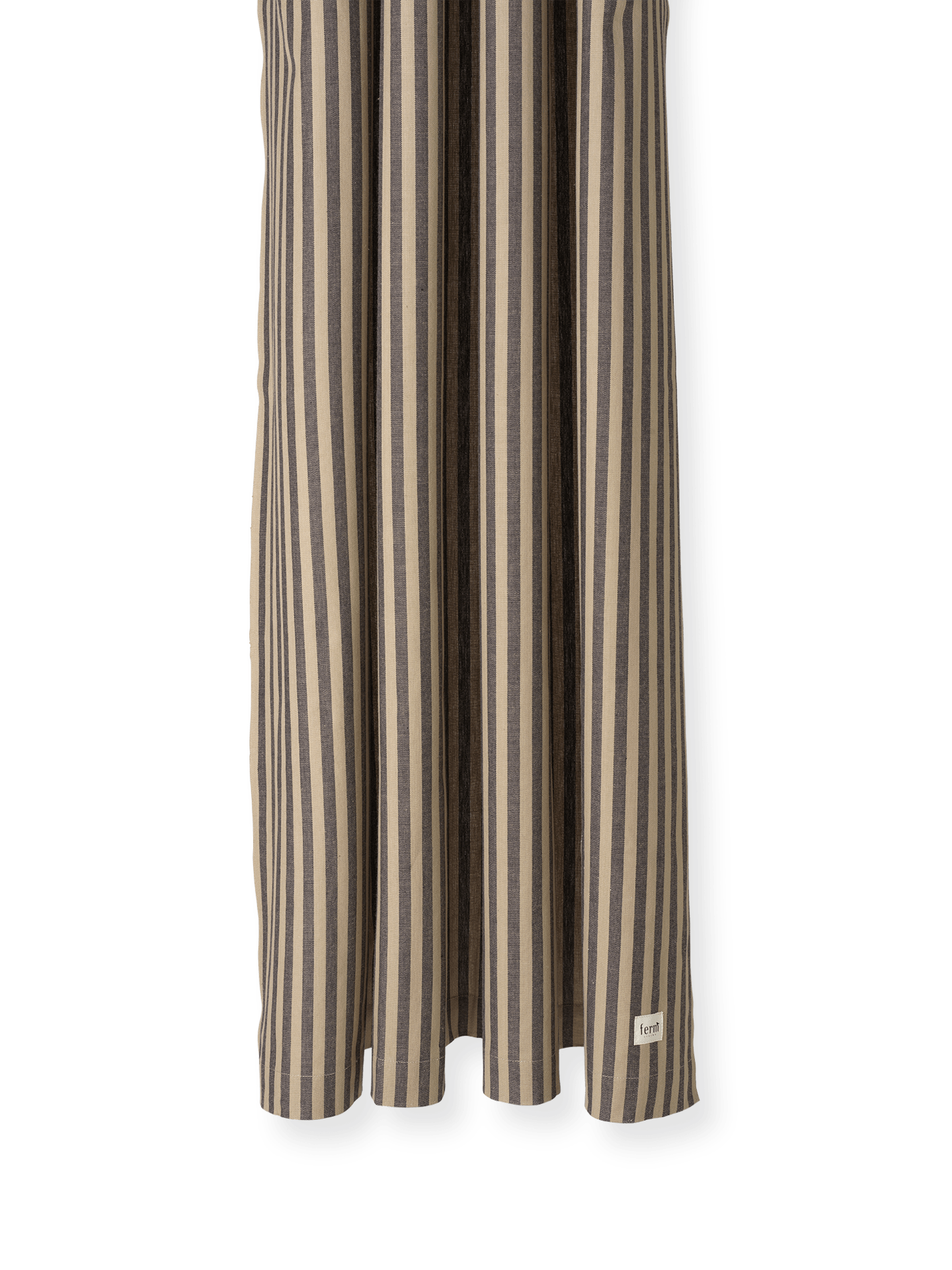 Ferm Living Duschdraperi Sand/Svart