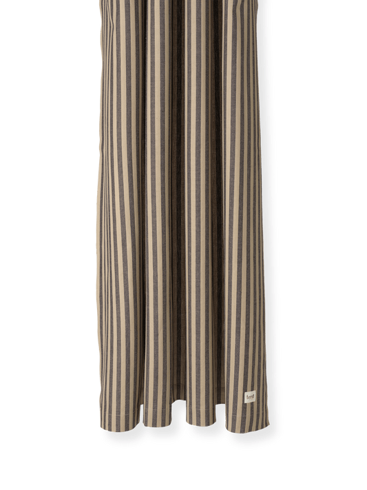 Ferm Living Duschdraperi Sand/Svart