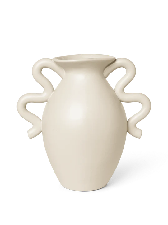 Ferm Living Verso Table Vase - Creamy White