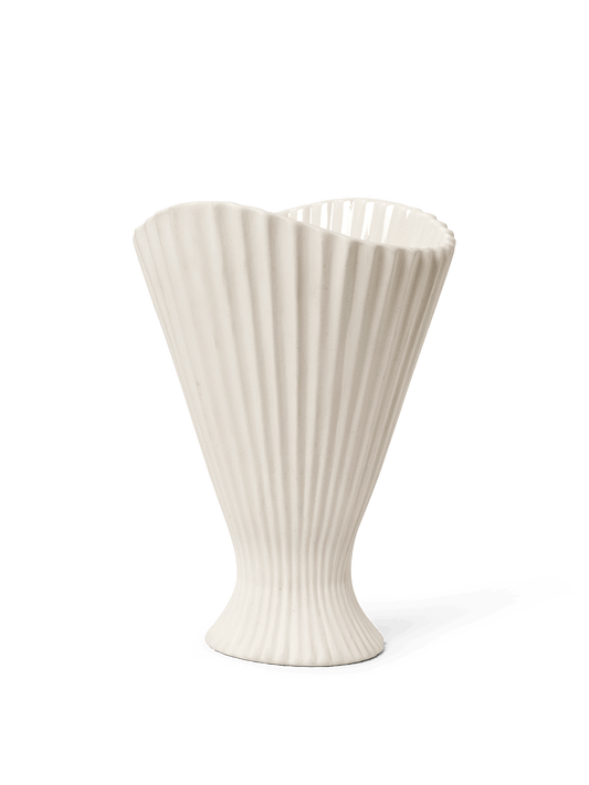 Ferm Living Fountain Vase - Large - Off-White