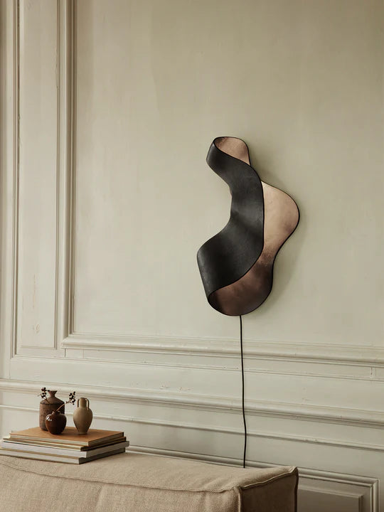 Ferm Living Oyster Vägglampa - Svart
