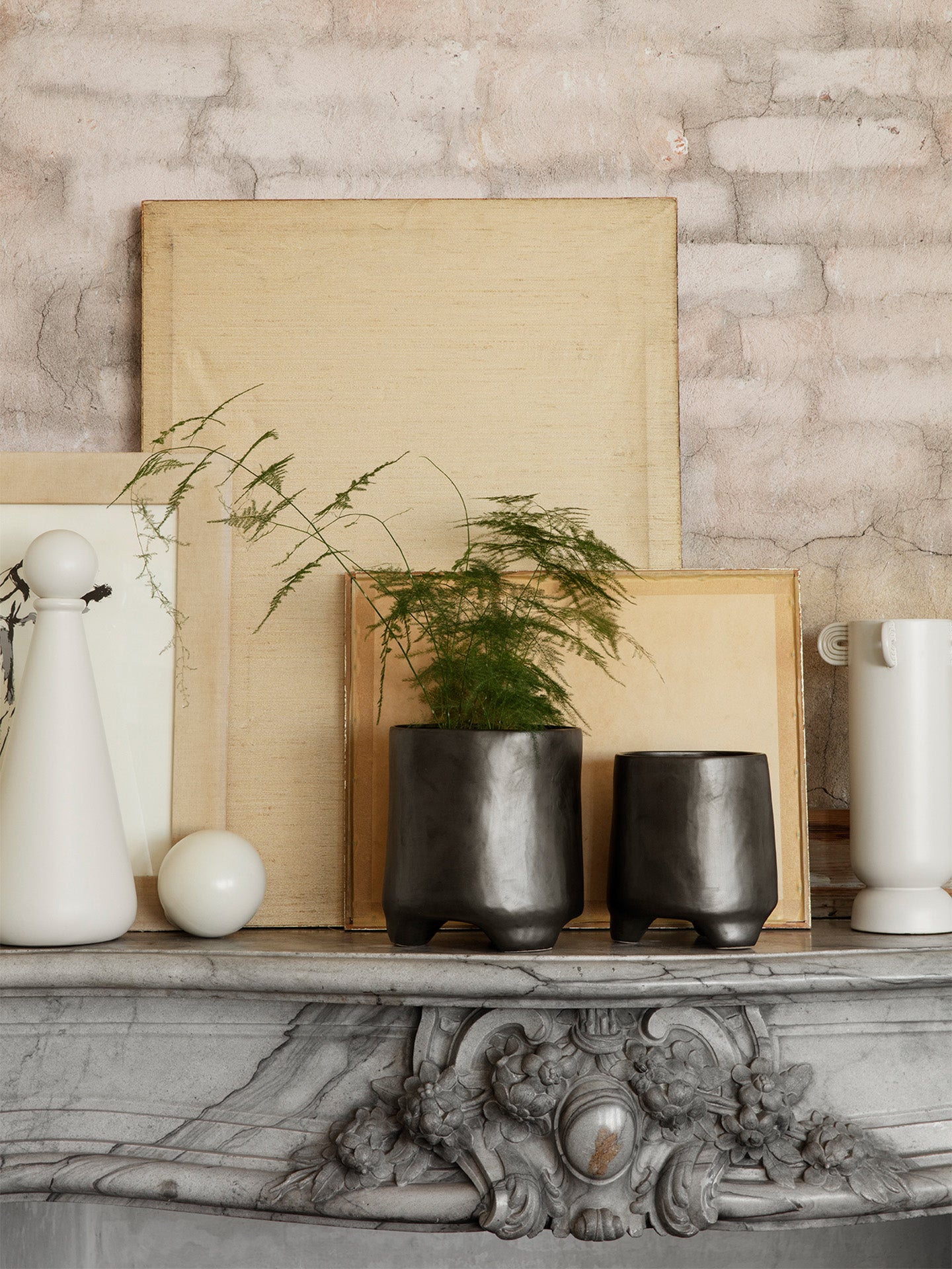 Ferm Living Esca Pot - Medium - Svart