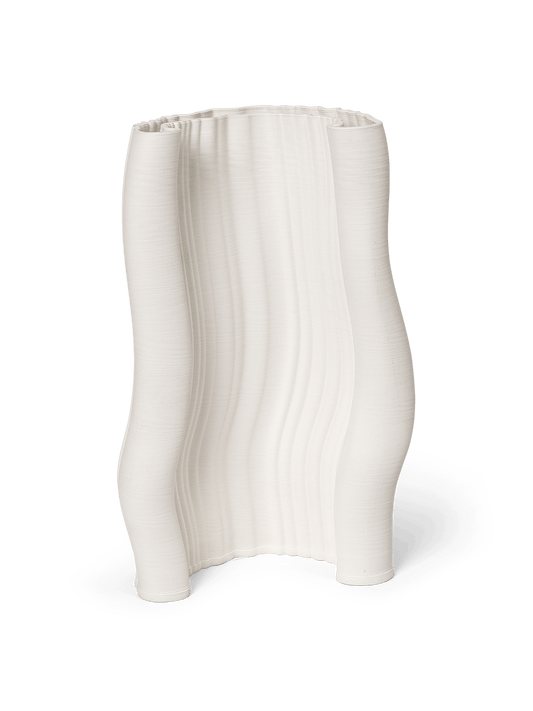 Ferm Living Moire Vas - H30 - Off-White