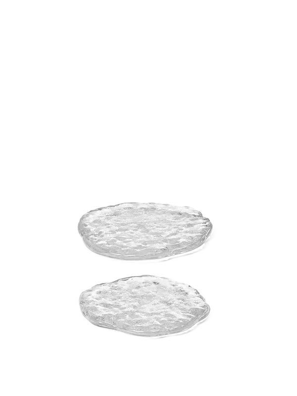 Ferm Living Momento Glass Stones - S - Set of 2 - Clear