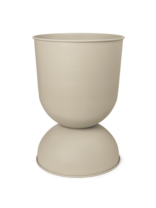 Ferm Living Hourglass Pot - Large - Cashmere