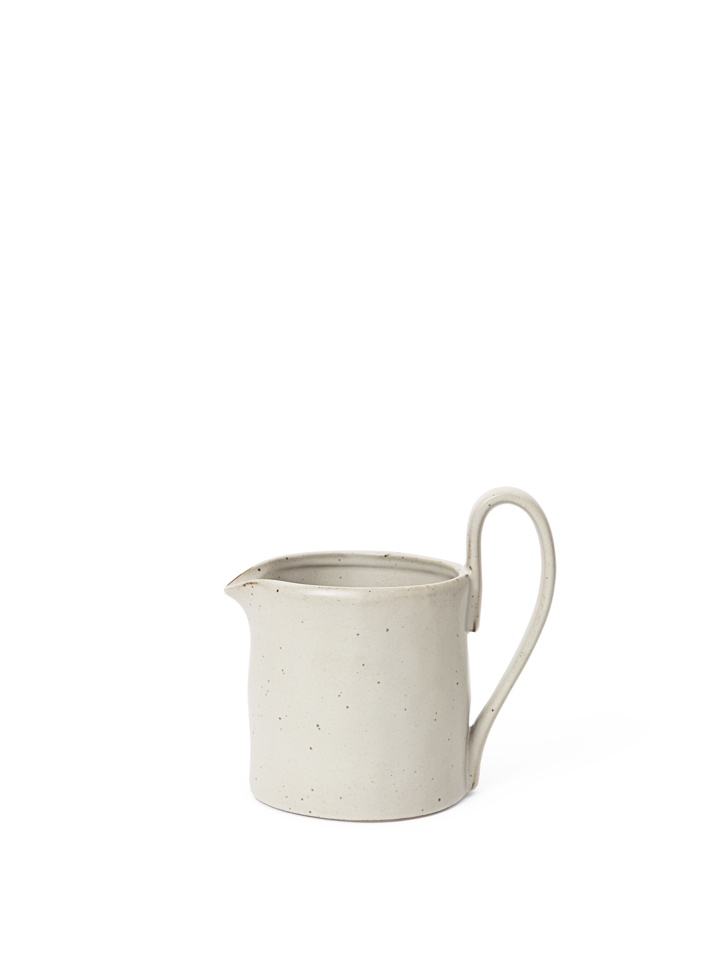 Ferm Living Flow Milk Jar - Off-white Speckle