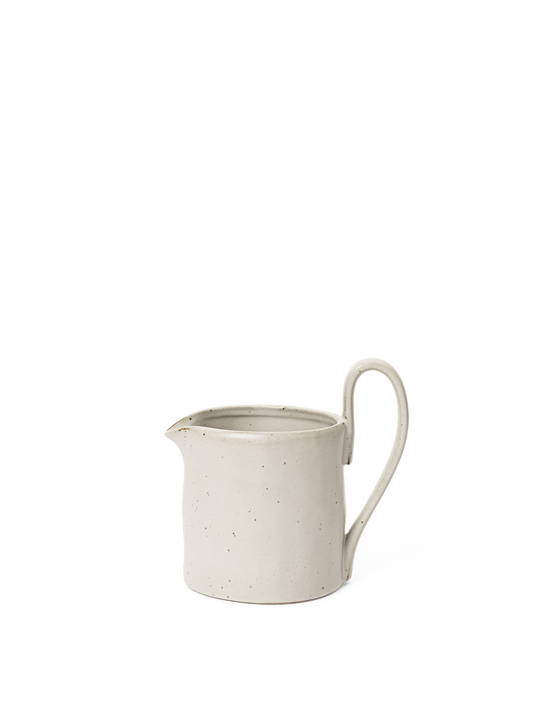 Ferm Living Flow Milk Jar - Off-white Speckle