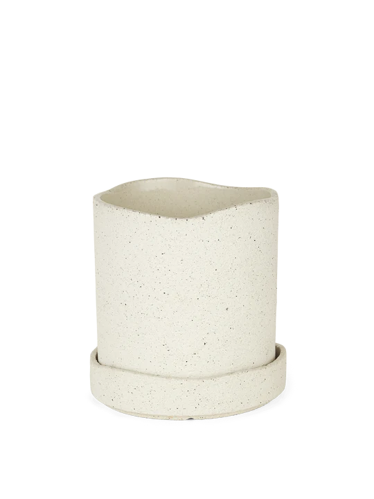 Ferm Living Uneru Pot - 13cm - White