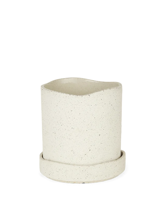 Ferm Living Uneru Pot - 13cm - White