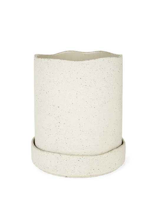 Ferm Living Uneru Pot- 16cm - White