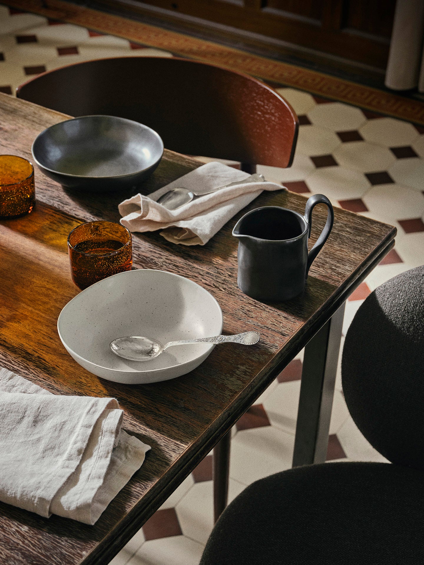 Ferm Living Flow Bowl - Large - Black