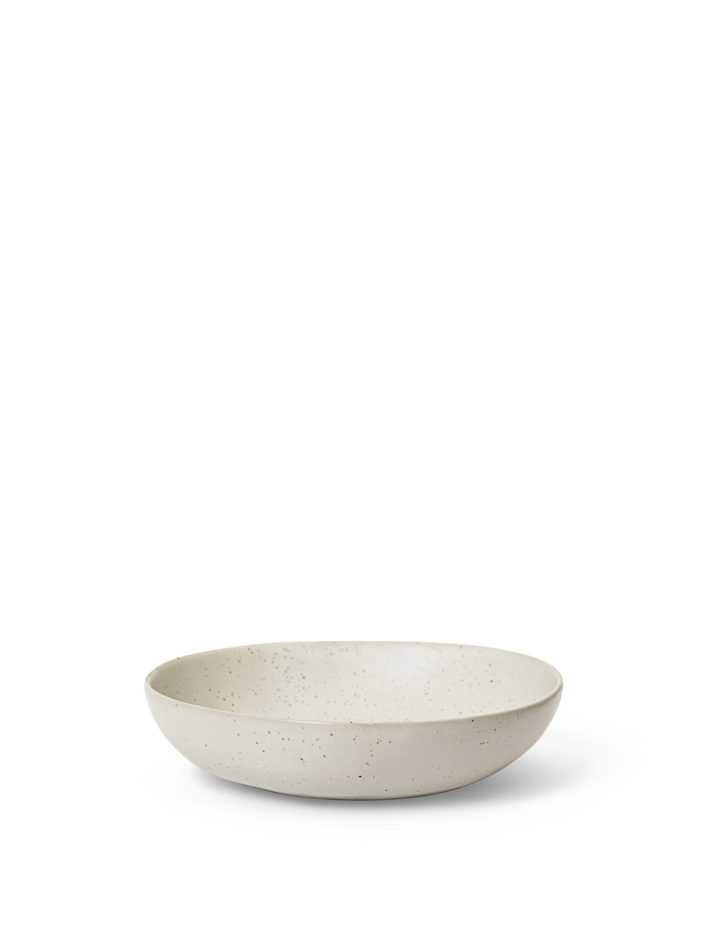 Ferm Living Flow Bowl - Large - Off-white Speckle
