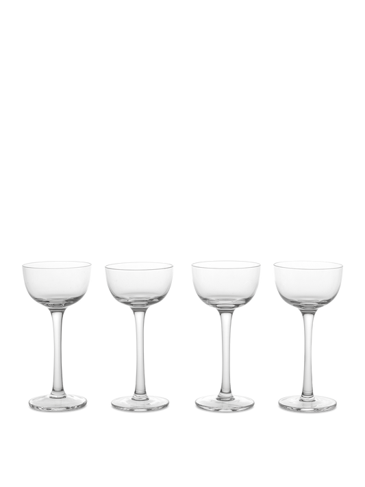 Ferm Living Host Liqueur Glasses - Set of 4 - Clear