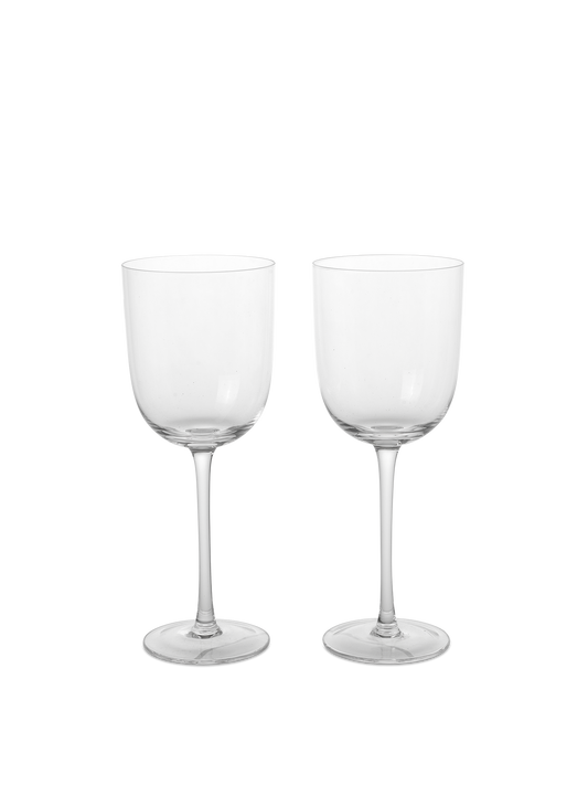 Ferm Living Host White Wine Glasses - 2 pack - Clear