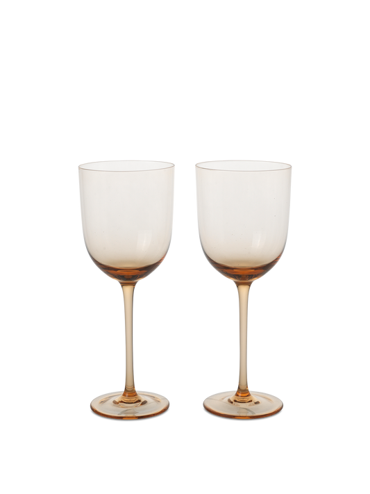 Ferm Living Host White Wine Glasses - 2 pack - Blush