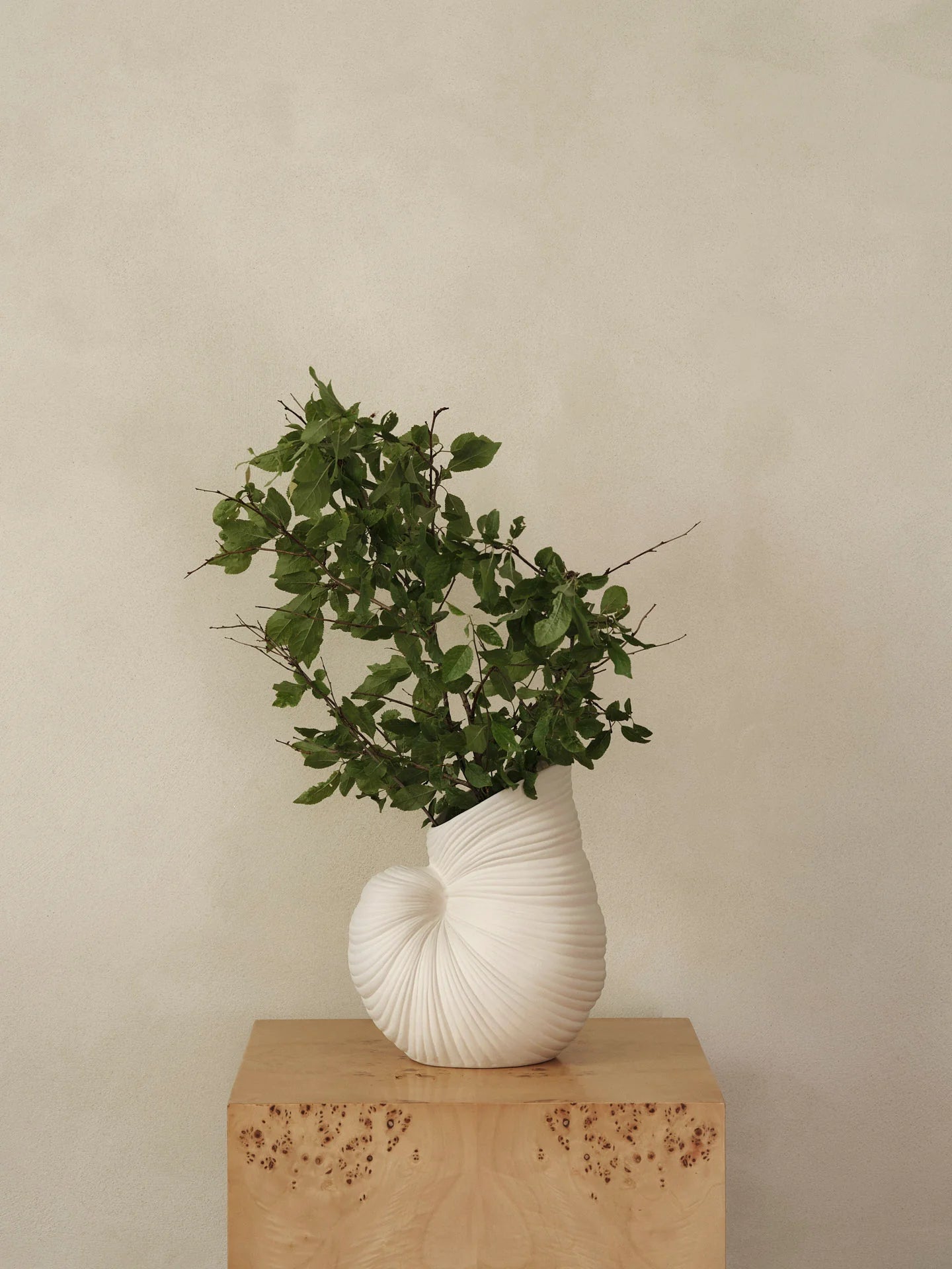 Ferm Living Shell Vase - Off White