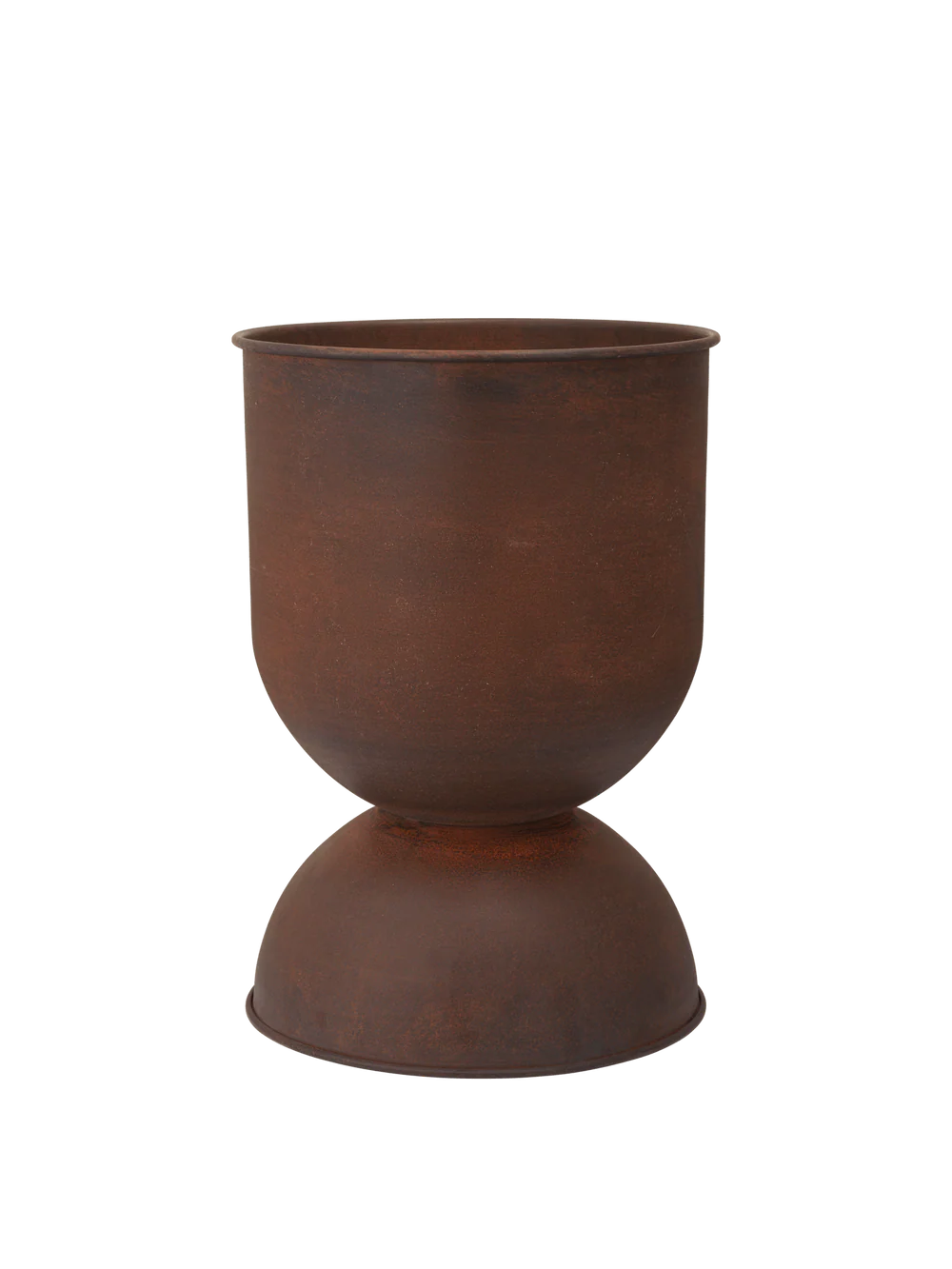 Ferm Living Hourglass Pot - Medium - Rust