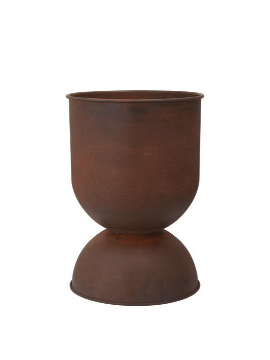 Ferm Living Hourglass Pot - Medium - Rust