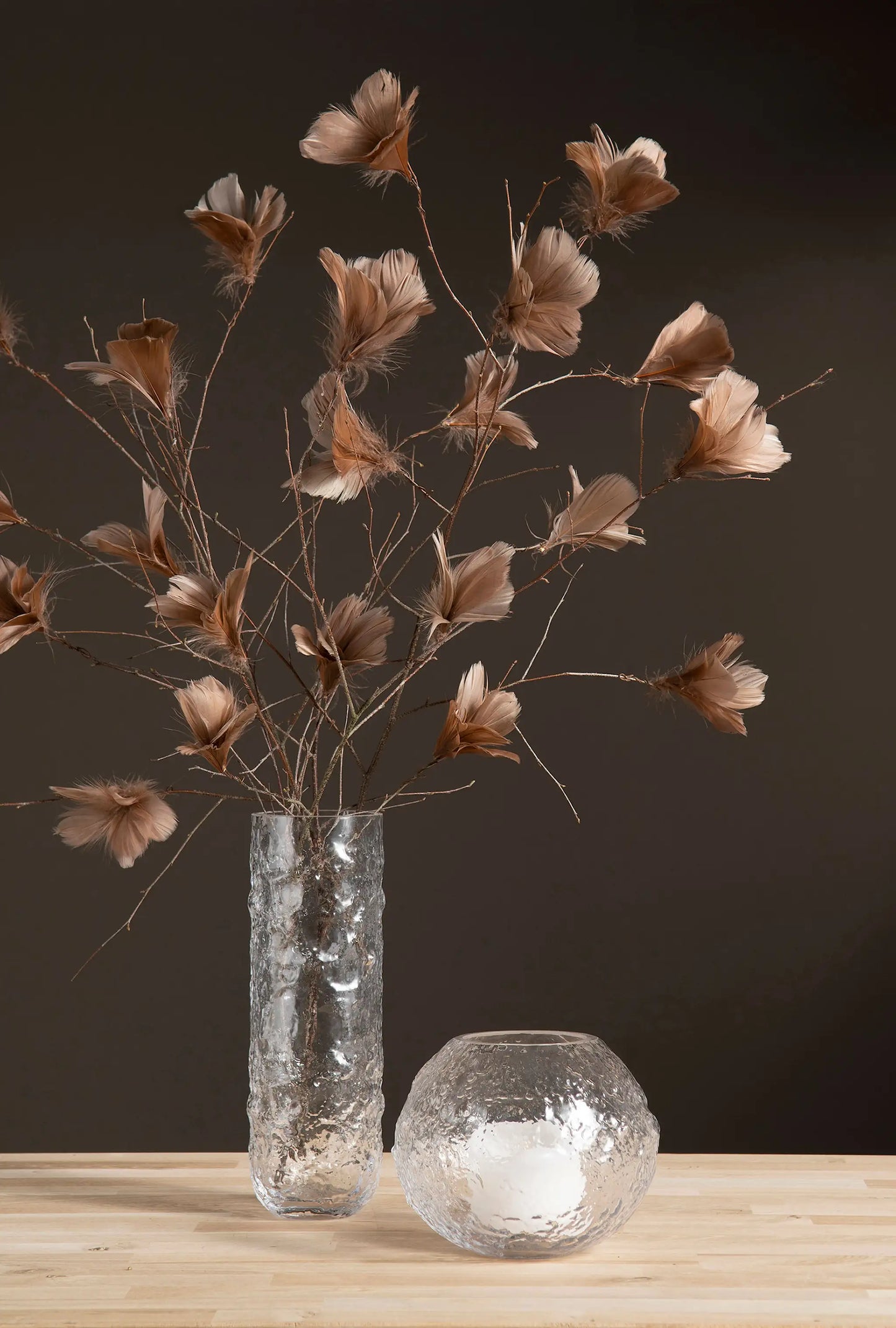 Alot Fjäder Trådad Blom Mullvad