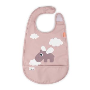 Done by Deer Bib Happy clouds Powder