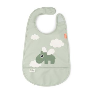 Done by Deer Bib Happy Clouds Green