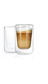 Blomus Nero Cappucinoglas 250 ml 2 pack