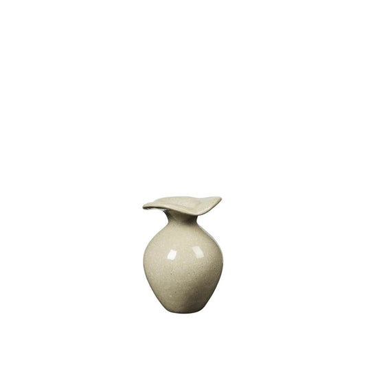 Broste Copenhagen Florentina Vas Beige XS