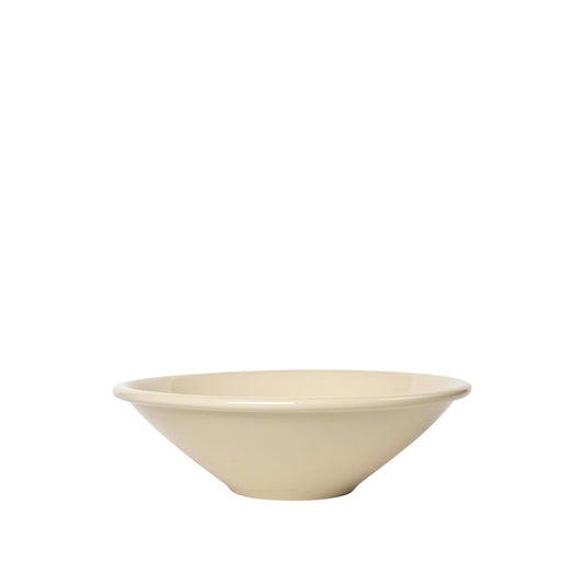 Broste Alfredo Bowl Beige 24x7,5cm