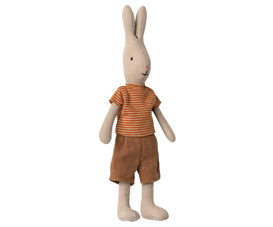 Maileg Rabbit Size 1 Classic Knitted shirt and shorts