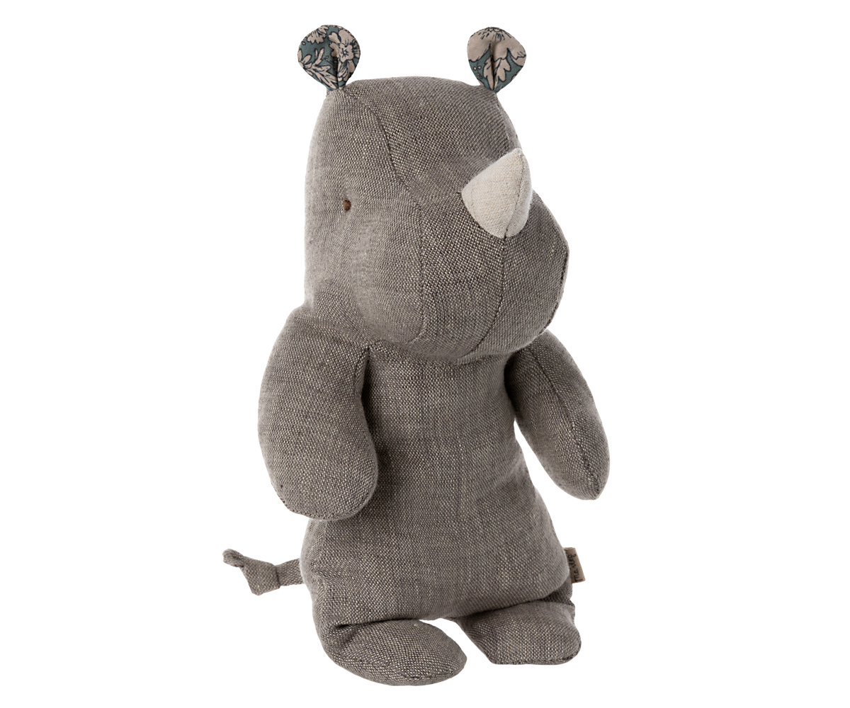 Maileg Safari Friends Rhino Small Grey